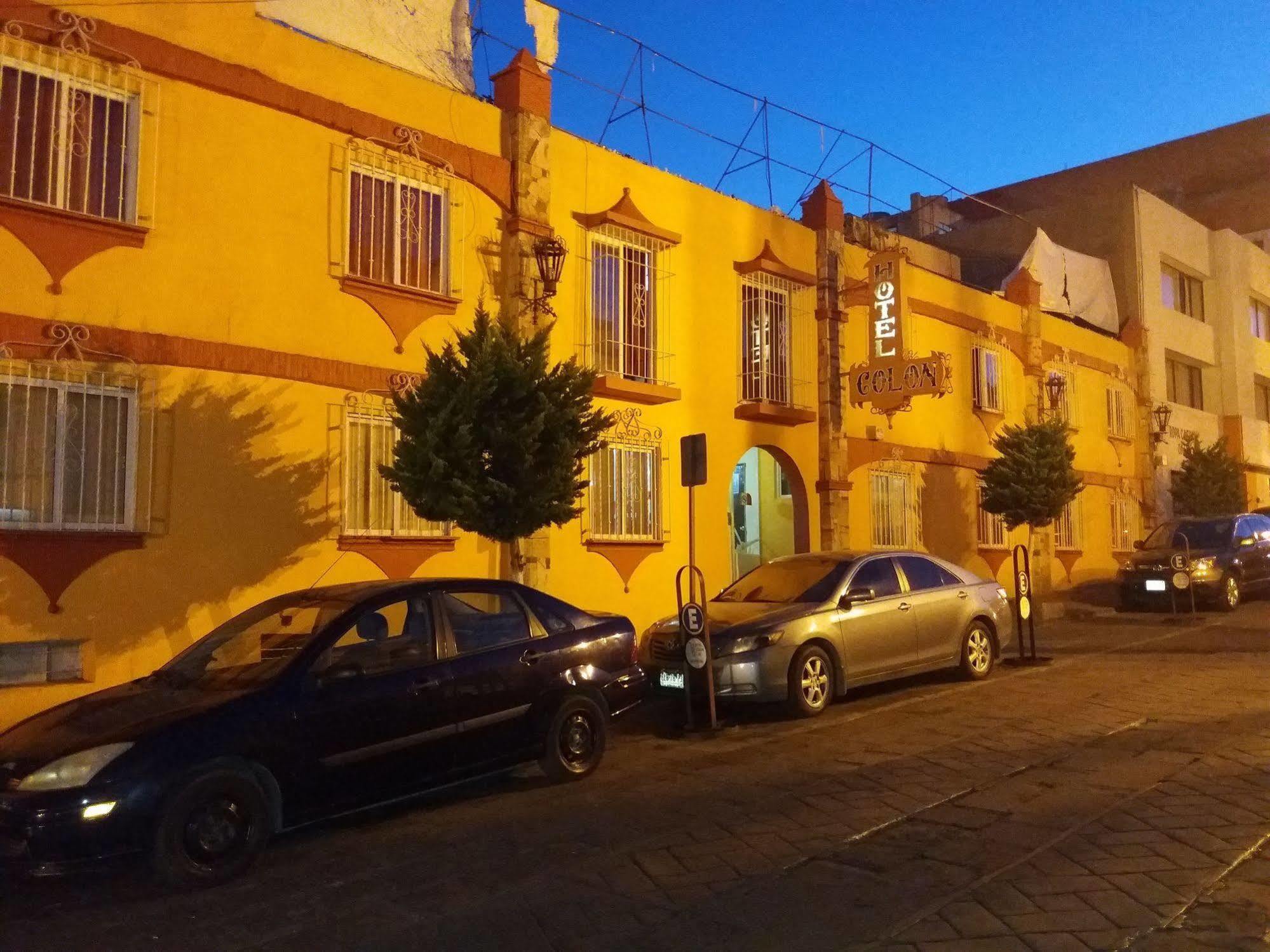 Hotel Colon De Zacatecas Esterno foto